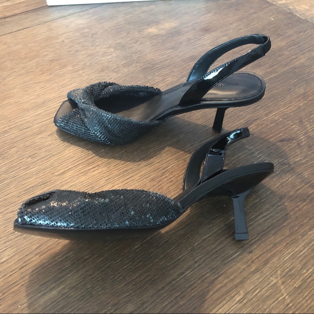 SIGERSON MORRISON Kitten Heel Slingbacks